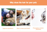 Wholesale metal pet dog dematting comb