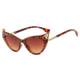 14145 Superhot Eyewear 2019 New Brand Designer Sun glasses Sexy Gem Pointed Cat Eye Sunglasses