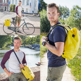 Multi Functional Cycling Bicycle Pannier Bike 100% waterproof messenger bag backpack 4 in 1 bicycle bags