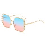12235 Superhot Eyewear Pearl Square Sun glasses Shades 2019 Fashion Women Sunglasses