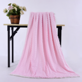 Hot Selling Fashion Super Soft Micromink Sherpa Blanket