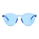 A0170 Superhot Eyewear Transparent Sun glasses Women Shades Fashion Rimless Thick Candy Sunglasses