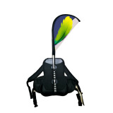 best price Custom promotional feather teardrop bag backpack flag