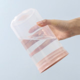 kitchen organizer food grade jar microwave safe fridge plastic set pet transparent airtight food storage container with lids