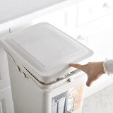 Best price custom eco-friendly In-tank  trash can foot pedal waste bin