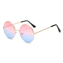 A0301 Superhot Eyewear 53mm Classic Retro Vintage Men Women Sun glasses Fashion Mirrored Round Metal Sunglasses