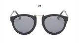 Cool Fashion Metal Frame Sunglasses Women Brand Designer Vintage Sun Glasses Men Round Mirror Glasses Oculos De Sol 119401
