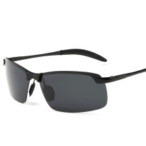 102101 Superhot Vintage Rimless Anti Glare Fashion Polarized Lens Sunglasses Outdoor Men Sunglasses 3043 metal classic
