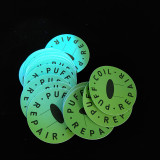 Cheap Creative Custom Glow Stickers In The Dark Luggage Light Up Stickers