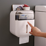 New Arrivals Amazon Paper Roll Holder Organizer Plastic Tissue Box With Drawer