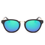 Arrow Sunglasses Women Reflective Sun glasses For Women Metal Frame glasses UV400 Outdoor Eyewear Oculos Gafas De Sol 119901
