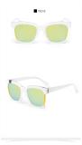 2017 Unisex Sunglasses Fashion UV400 Cool Glasses Retro Brand Personality Big Square Eyeglasses Men and Women Eyewear 125901