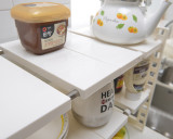 2021 Popular lower sink kitchen plastic rack 2 Tier Expandable under sink shelf organizer plastic storage shelf for home