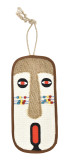 African Style Funny Pet Cat Scratcher Scratching Board