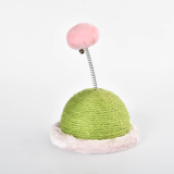 Flower Shape Hemp Rope Material Kitty Scratcher Cute Cat Scratching Toy