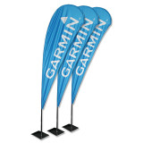 Outdoor Printed Promotional Business Advertising Feather Teardrop Beach Flag