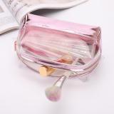 Clear pvc bag Transparent zipper travel pvc cosmetic bag