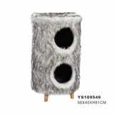 Luxury 2 Layers Kitty Condo Super Plush Cat Furniture Sofa Stool