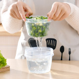 Kitchen airtight pantry clear plastic set storage microwave safe storage bottles with lids fridge organizer food containers