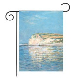 best price metal stand fall decoration sublimation double sided garden flag