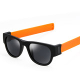 107501 The New Design Sun glasses Wholesale Fashion Shades Applauded Mirror Polariscope Soft Leg Roll Up Sunglasses