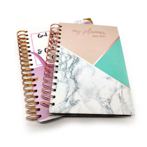 2022 Custom Printing Spiral Bound Daily Positive Goal Planner