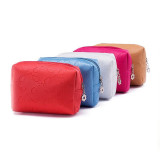 High Quality Clutch Cosmetics Cases Makeup Organizer fashion PU leather Cosmetic bag