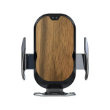 Wood Wireless Car Charge Mount with Qi Certificate