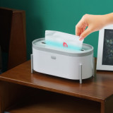 New arrival Premium tissue box table counter high quality tissue box plastic table stand tissue box dispenser for home