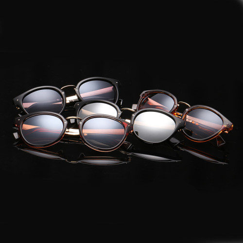 Arrow Sunglasses Women Reflective Sun glasses For Women Metal Frame glasses UV400 Outdoor Eyewear Oculos Gafas De Sol 119901