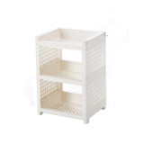 2019 Top kitchen plastic PP corner standing type storage shelf