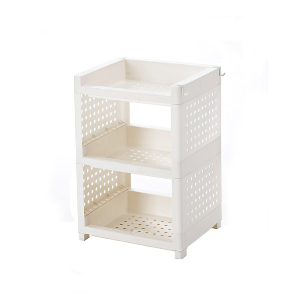 2019 Top kitchen plastic PP corner standing type storage shelf