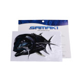 Solar Protection Fish Adhesive Car Decal Sticker Type Printed PVC Sticker