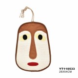 African Style Funny Pet Cat Scratcher Scratching Board