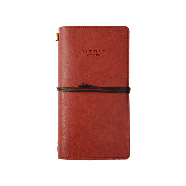 Custom Personalized Vintage Leather Travel Planner
