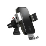 15W Fast Charge Smart Coil Sense Car Wireless Charger with Adjustable Air Vent Holder