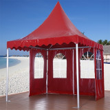 63 round tube event 6x6M 550g PVC fabric wedding party Outdoor aluminum  pagoda tent