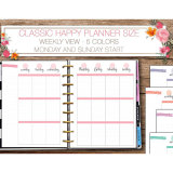 A4 Weekly Journal Custom Printing Happy Bound Planner