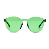 A0170 Superhot Eyewear Transparent Sun glasses Women Shades Fashion Rimless Thick Candy Sunglasses