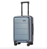 business TSA lock Universal wheel Luggage Hardside suitcase with front pocket