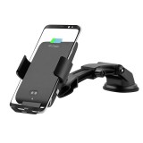 10W Fast Infrared Sense Car Wireless Charger with Air Vent Dashboard Holder