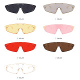 Superhot Eyewear 42800 Fashion 2020 Steampunk One Piece Lens Designer Women Sunglasses