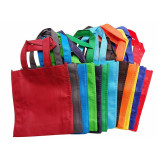 Ultrasonic non woven tote shopping bag