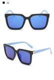 New 2016 Color Film Vintage Square Sunglasses 80701