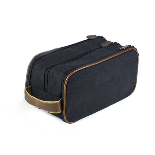 Black Travel Makeup Bag High Quality Cosmetic Case Toiletries Kits