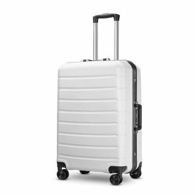 New arrival PP hardcase travel trolley luggage case with TSA lock