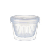 Kitchen airtight pantry clear plastic set storage microwave safe storage bottles with lids fridge organizer food containers