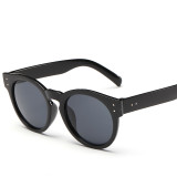 The New Double Nail All-Match Fashion Sunglasses Classic Unisex Sunglass Reflective Wave 110501