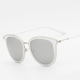 Fashion Retro Sunglasses Women Brand Design Vintage Round Sun Glasses Metal Sunglass 92801