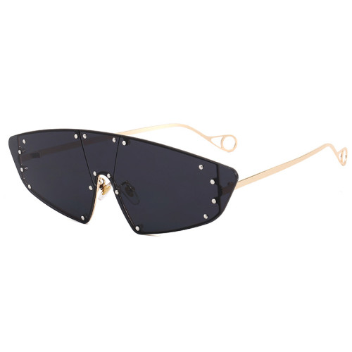 Superhot Eyewear 42800 Fashion 2020 Steampunk One Piece Lens Designer Women Sunglasses